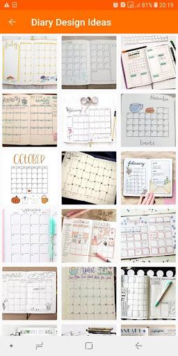 DIY Personal Diary Ideas - عکس برنامه موبایلی اندروید