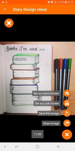 DIY Personal Diary Ideas - عکس برنامه موبایلی اندروید