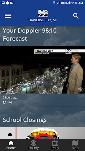 Doppler 9&10 Weather Team - Image screenshot of android app