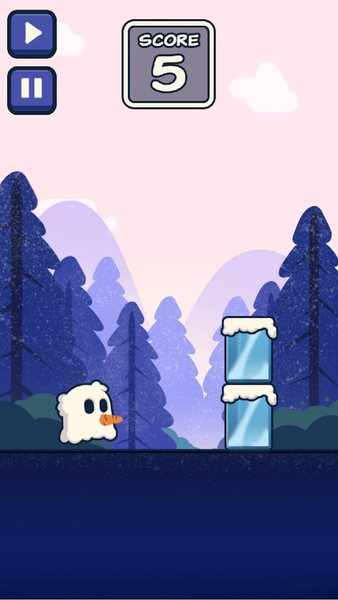 Snowman Bounce - عکس بازی موبایلی اندروید