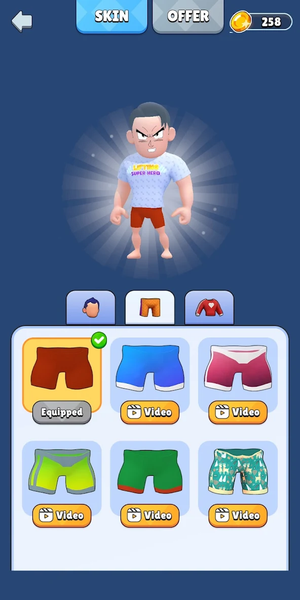 Gym Train Hero: Merge Power - عکس بازی موبایلی اندروید