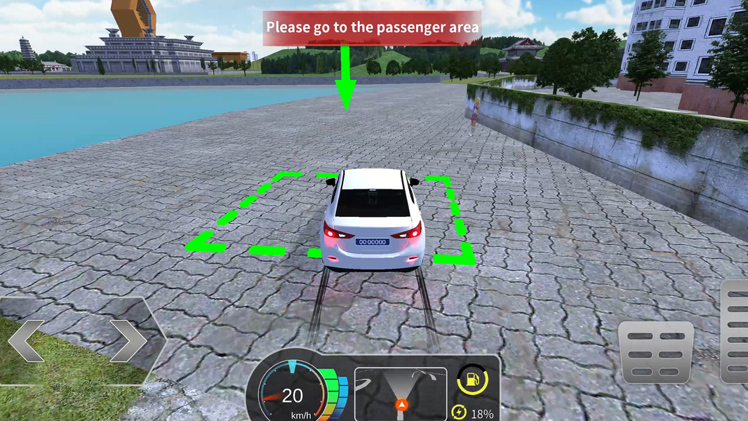 Taxi Simulator - عکس بازی موبایلی اندروید