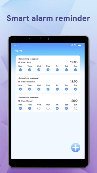 Wellness Mate: BP & Sugar Log - عکس برنامه موبایلی اندروید