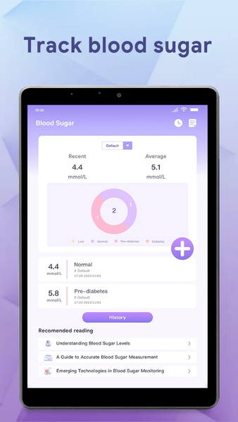 Wellness Mate: BP & Sugar Log - عکس برنامه موبایلی اندروید