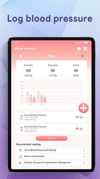 Wellness Mate: BP & Sugar Log - عکس برنامه موبایلی اندروید