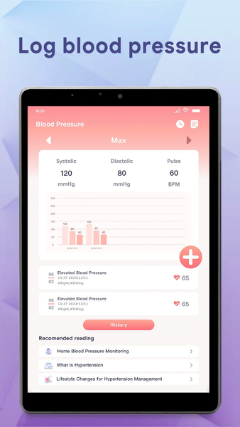 Wellness Mate: BP & Sugar Log - عکس برنامه موبایلی اندروید