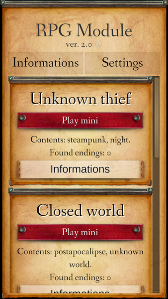 RPG Module - عکس بازی موبایلی اندروید