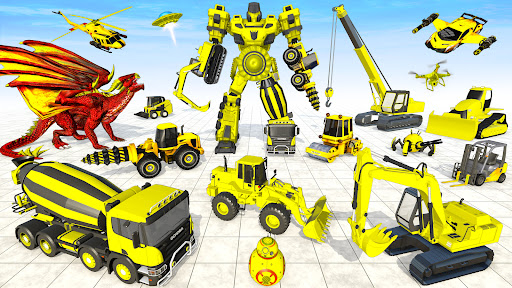 Mech Robot Transforming Games - Image screenshot of android app
