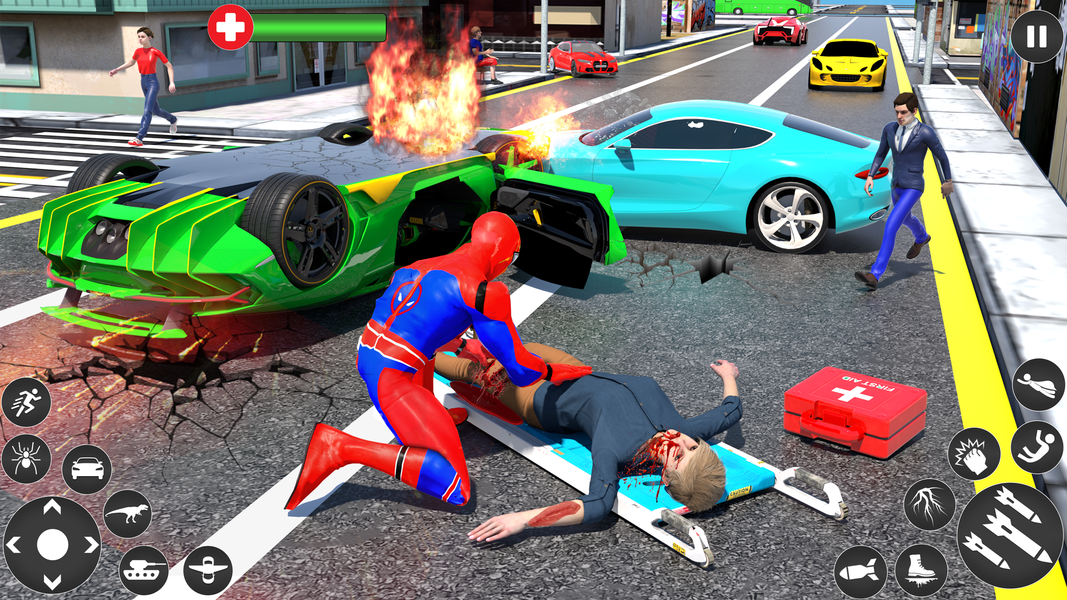 Superhero Games: City Battle - عکس بازی موبایلی اندروید