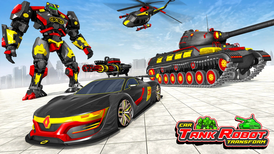 Tank Robot Car Transform Games - عکس بازی موبایلی اندروید