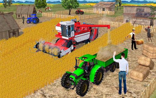 Tractor Farming Simulator Game - Image screenshot of android app