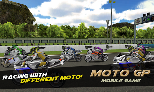 Thrilling Motogp Racing 3D - Gameplay image of android game