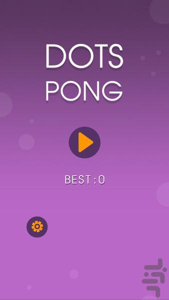 Dots Pong - Gameplay image of android game
