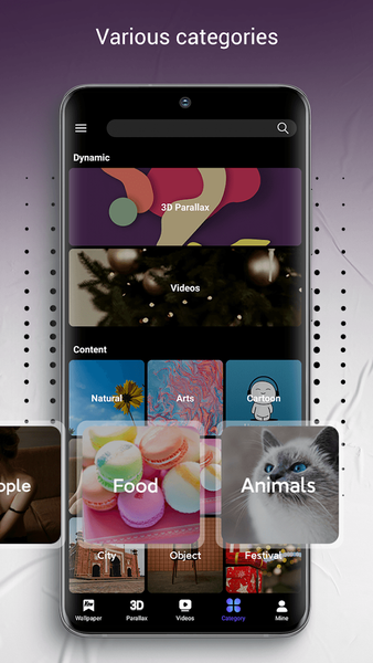 X Live Wallpaper - HD ۳D/۴D - عکس برنامه موبایلی اندروید
