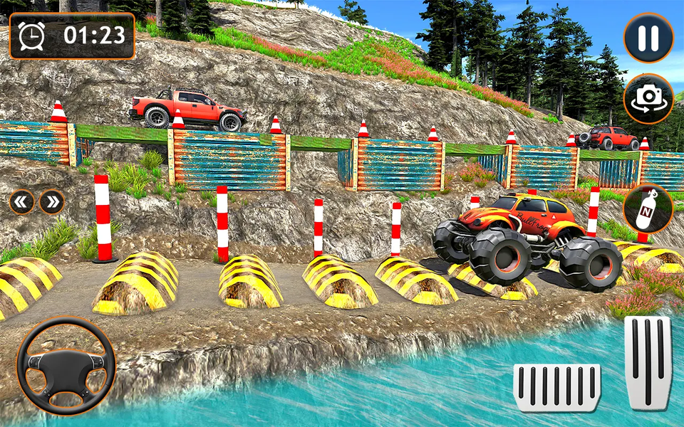 Offroad Car Parking: Car Games - عکس بازی موبایلی اندروید