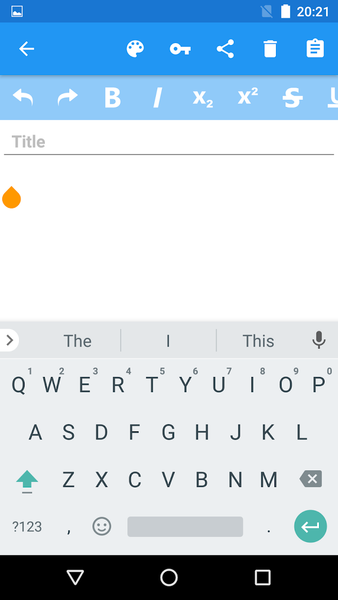 Draft Notes - Notepad - عکس برنامه موبایلی اندروید