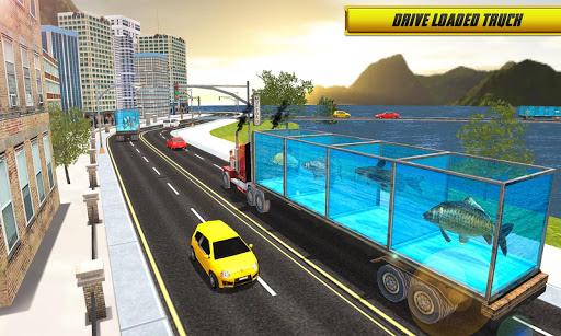 Transport Sea Animals Truck Cargo - Image screenshot of android app