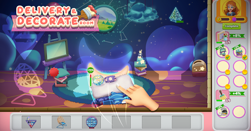 Craftory - Idle Factory & Home Design - Gameplay image of android game