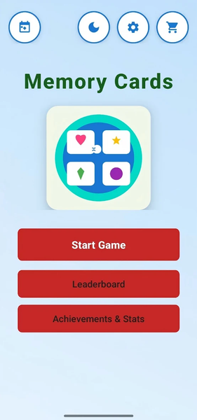 Memory Cards - Gameplay image of android game