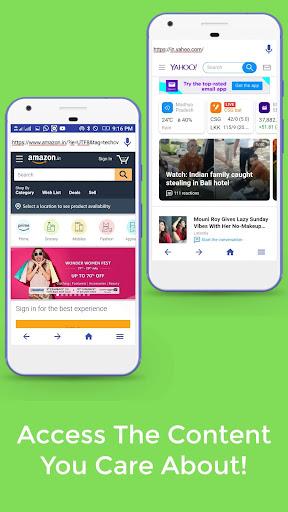 X Browser (Fast, Powerful, Private) - عکس برنامه موبایلی اندروید