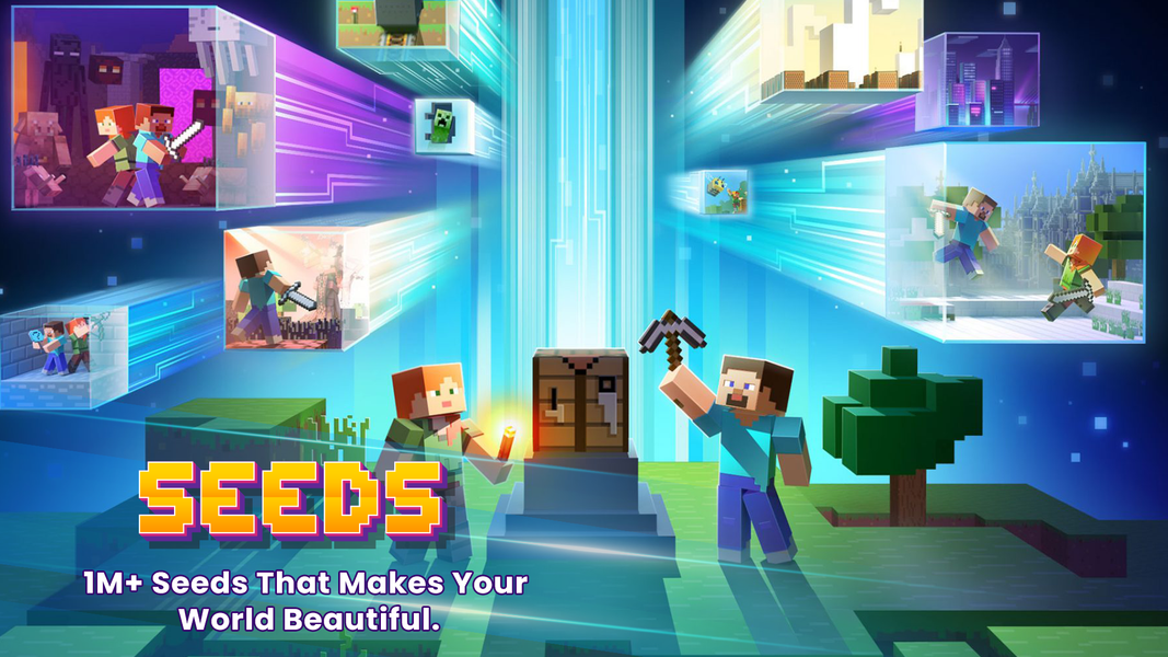 Seeds for Minecraft PE - عکس برنامه موبایلی اندروید