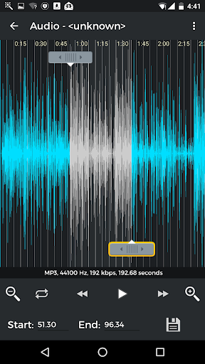 MP۳ Cutter & Ringtone Maker - عکس برنامه موبایلی اندروید