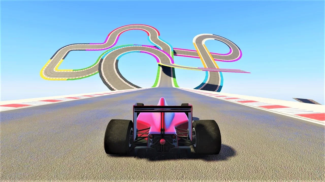 Car Parkour: Sky Racing 3D - عکس بازی موبایلی اندروید