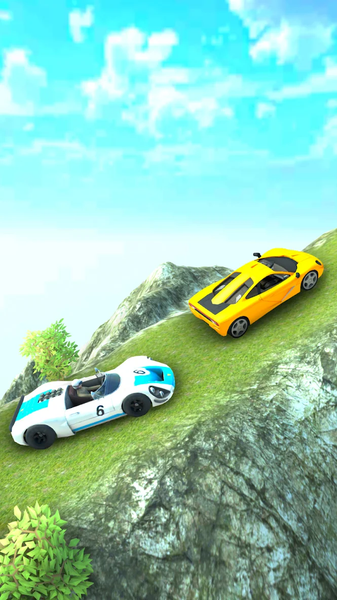 Mega Car Climb: Real Driving - Gameplay image of android game