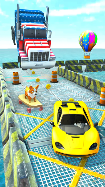 Mega Car Climb: Real Driving - Gameplay image of android game