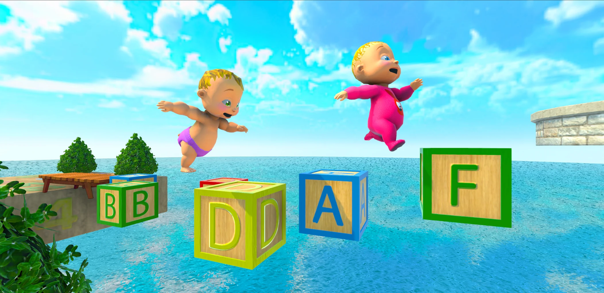 Monster School: Where is Daddy - Gameplay image of android game