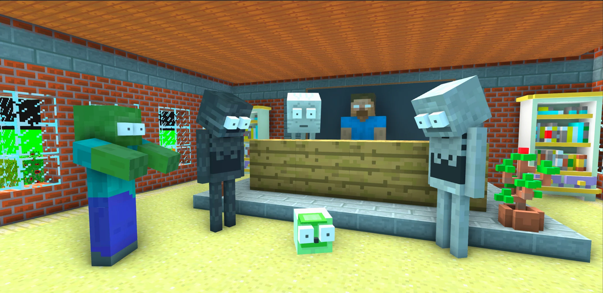 Craft School: Monster Class - Gameplay image of android game