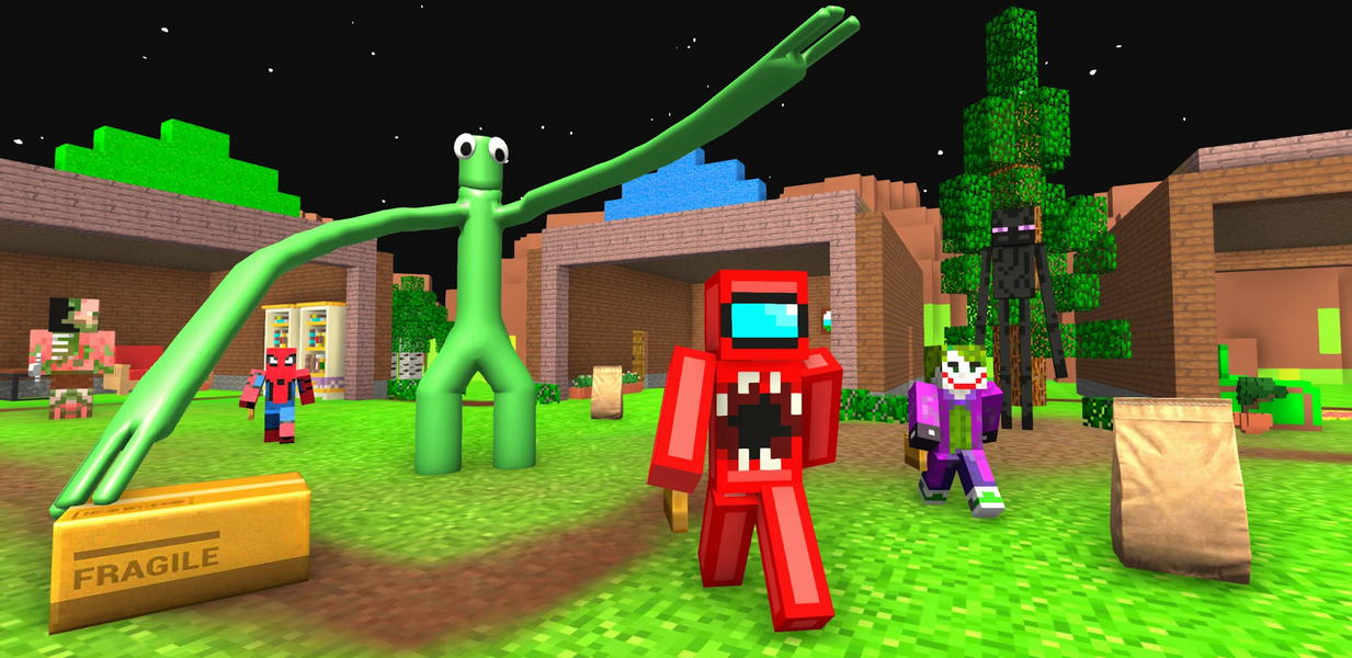 Monster Craftsman Survivor 3D - Gameplay image of android game