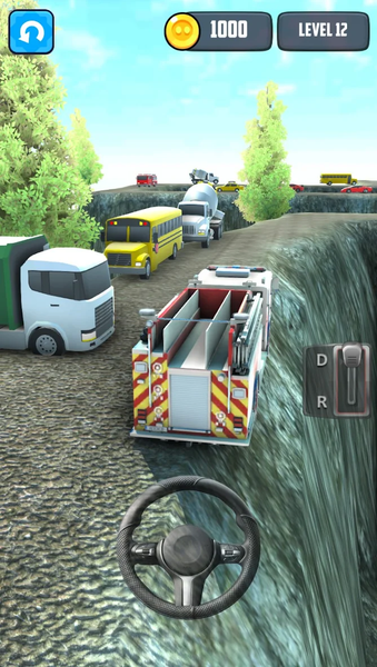 Truck Simulator: Climb Road - Gameplay image of android game