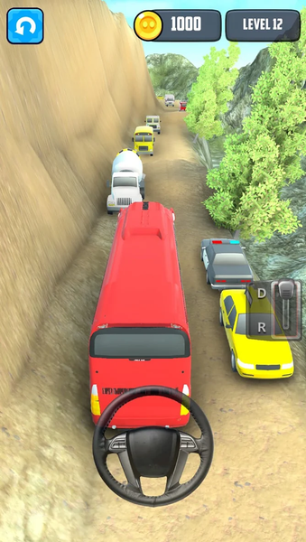 Truck Simulator: Climb Road - Gameplay image of android game