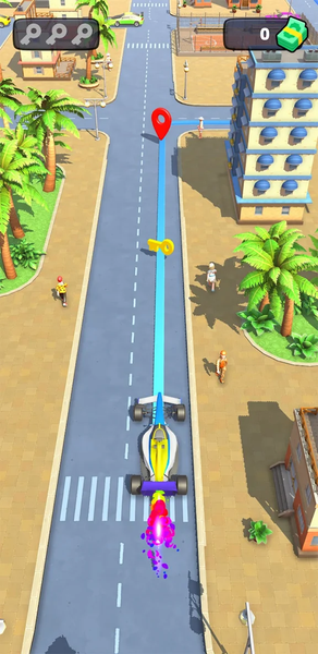 Car Delivery - Pick Them Up! - Gameplay image of android game