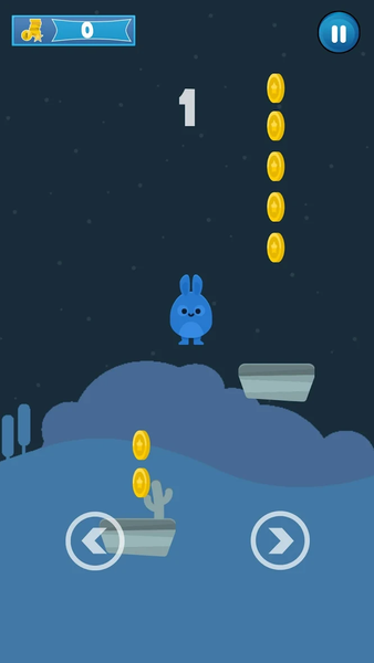 Rabbit jump - Gameplay image of android game