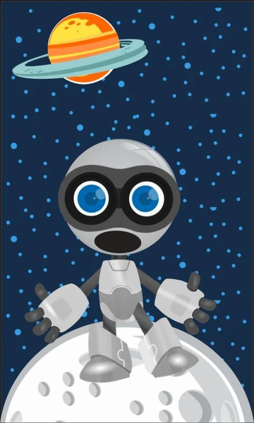 Cosmo the Talking Robot - عکس بازی موبایلی اندروید