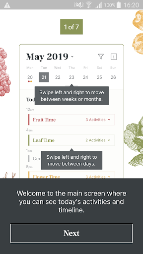 Biodynamic Gardening Calendar - Image screenshot of android app