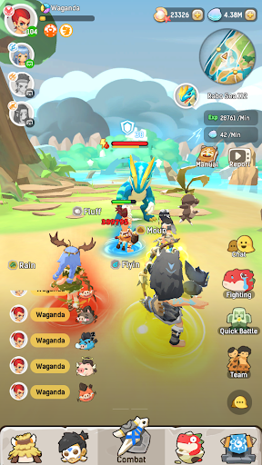 Ulala: Idle Adventure - Gameplay image of android game