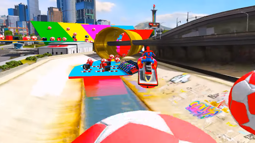 Super Jet Ski Stunts - Sea Run Racing - Gameplay image of android game