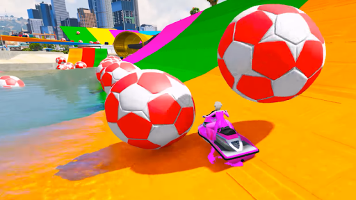 Super Jet Ski Stunts - Sea Run Racing - Gameplay image of android game