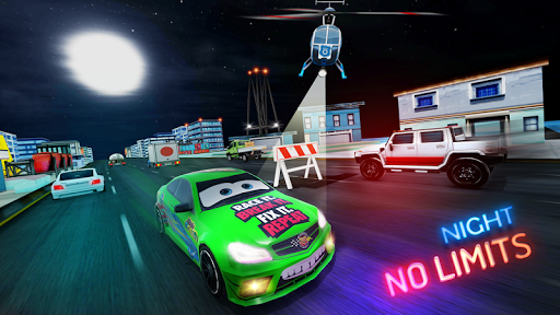 Lightning Cars Traffic Racing: No Limits - Gameplay image of android game