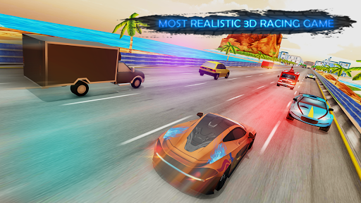 Lightning Cars Traffic Racing: No Limits - Gameplay image of android game