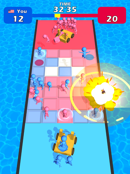 Chaotic Catapults - Gameplay image of android game