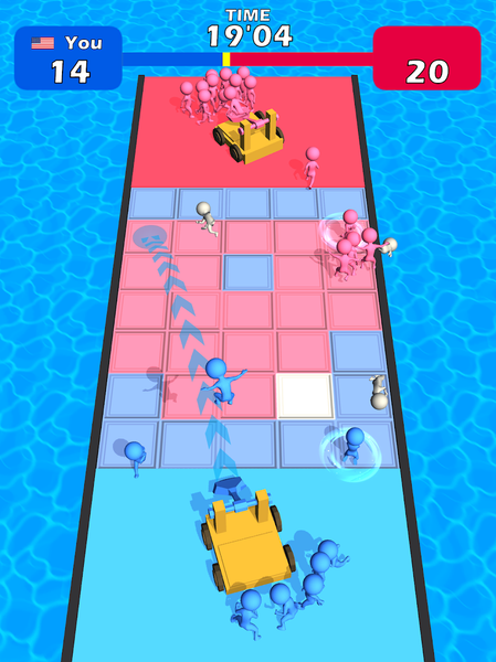 Chaotic Catapults - Gameplay image of android game