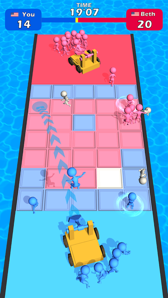 Chaotic Catapults - Gameplay image of android game