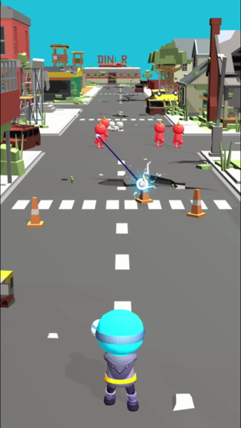 Tether Gun - Gameplay image of android game