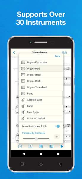 Sheet Music Scanner Pro - عکس برنامه موبایلی اندروید