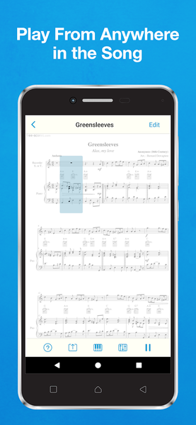 Sheet Music Scanner Pro - عکس برنامه موبایلی اندروید