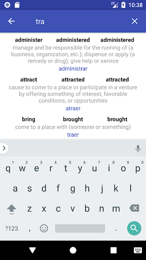 English Verbs - عکس برنامه موبایلی اندروید
